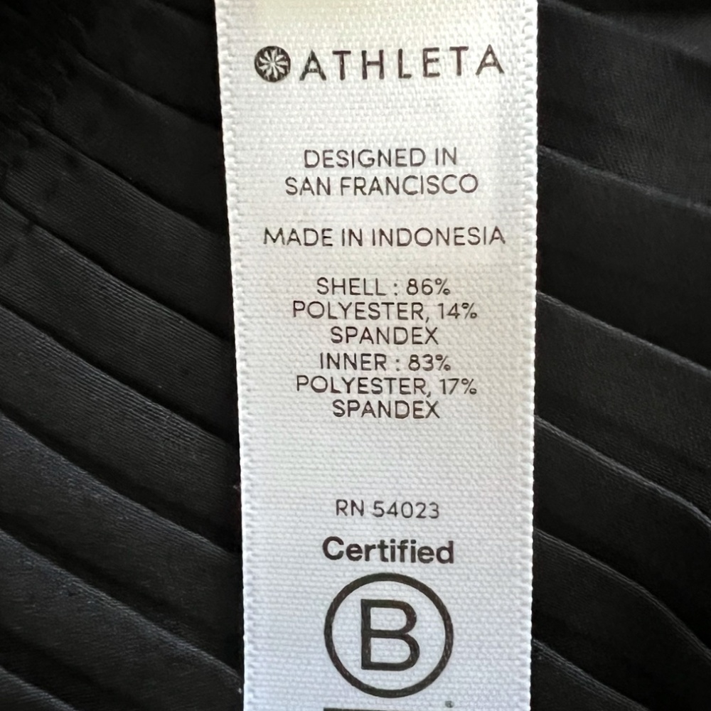 Athleta Advantage Tennis/Golf Pleated Skort In Black Size S - Picture 15 of 16